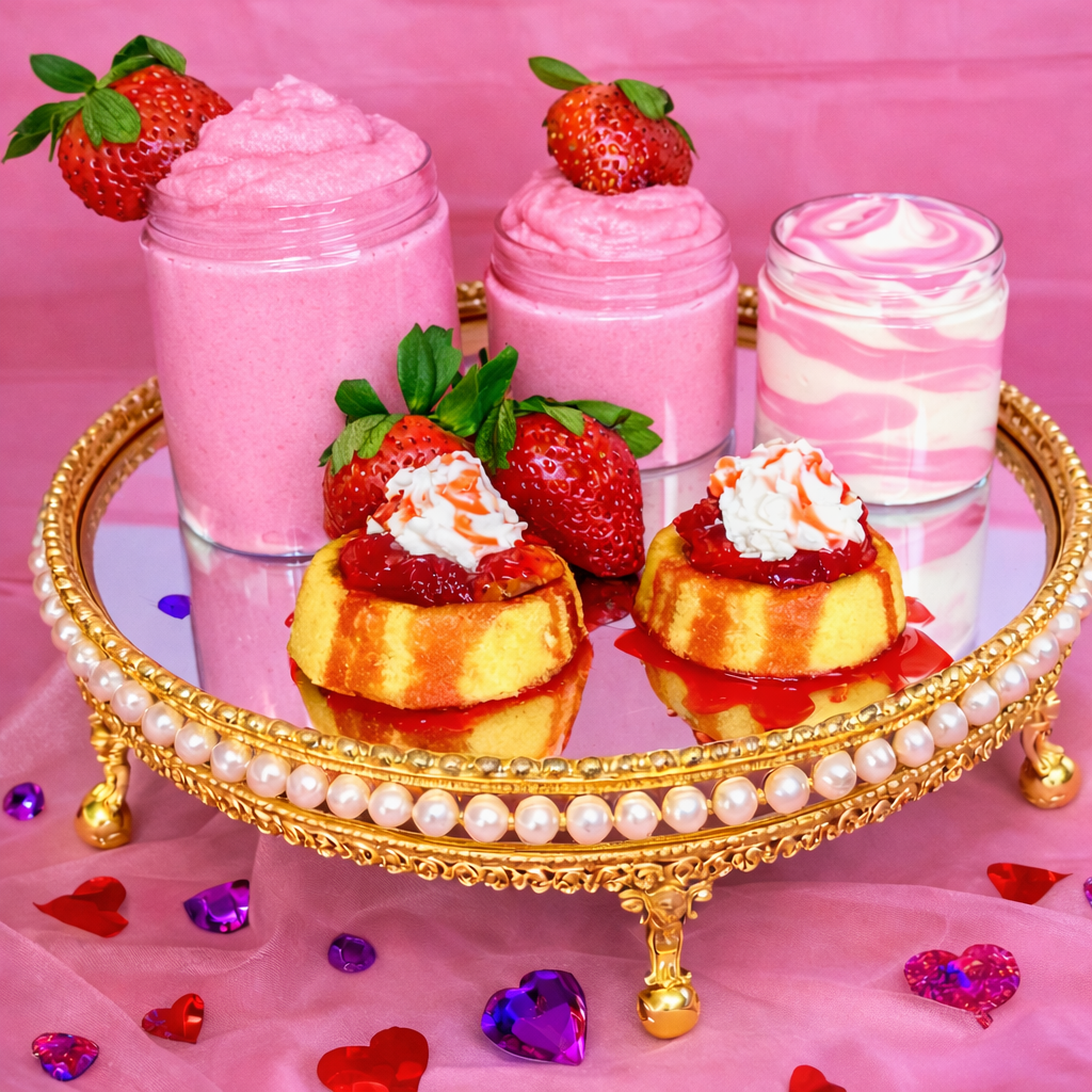 Strawberry Poundcake Whipped Body Butter
